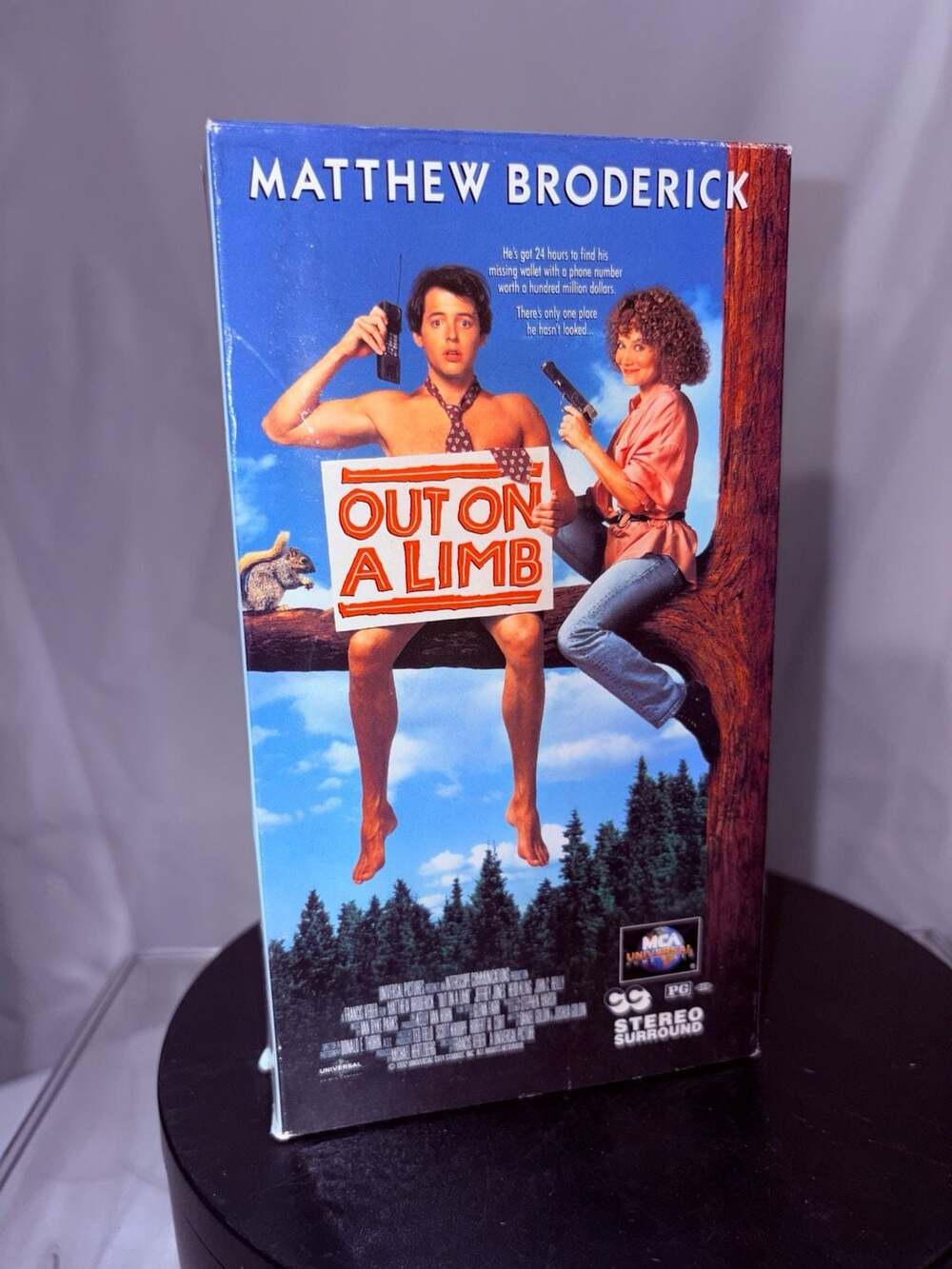 Out on a Limb (1992) VHS Movie starring Matthew Broderick